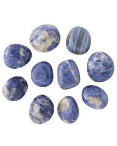 Sodalite Quartz Tumblestone Starter Pack Refill (10pc) NETT