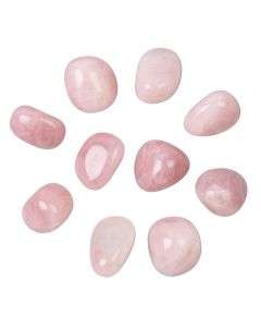 Taurus, Rose Quartz Birthstone Tumblestone (10pcs) NETT