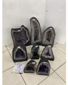 Amethyst Cathedral Crate No.3, 137.1kg (8pcs) NFD (PRE-ORDER)