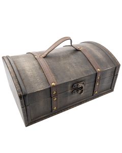 Large Wooden Treasure Chest (1pc) NETT