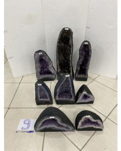 Amethyst Cathedral Crate No 9, 129.7kg (8pcs) NFD (PRE-ORDER)