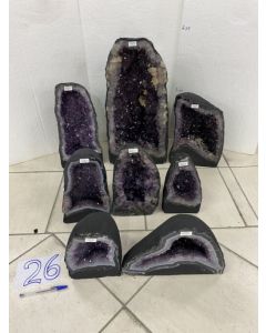 Amethyst Cathedral Crate No.26, 149.6kg (8pcs) NFD (PRE-ORDER)