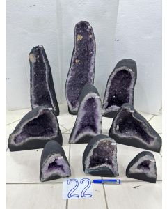 Amethyst Cathedral Crate No.22. 162.7KG (9PCS) PREORDER