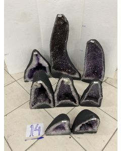 Amethyst Cathedral Crate No.14, 164.7kg (8pcs) NFD (PRE-ORDER)