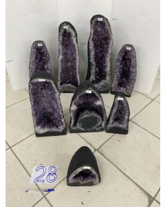 Amethyst Cathedral Crate No.28, 149.2kg (8pcs) NFD (PRE-ORDER)