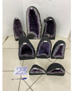 Amethyst Cathedral Crate No 23 125.2kg (8pcs) NFD (PRE-ORDER)
