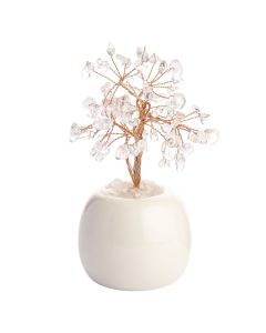 Quartz Gem Tree in Flowerpot (1pc) NFD