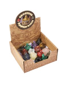 Assorted Gemstone Pumpkin Witch (15pc) NFD