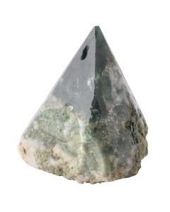 Tree Agate Point Incense Holder, India (1pc) 