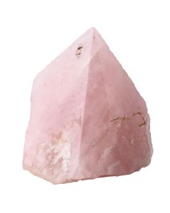 Rose Quartz Polished Point Incense Holder, India (1pc) NETT