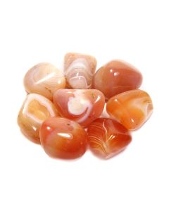 Carnelian Banded South African Shape (100g) 20-30mm Med tumble NETT