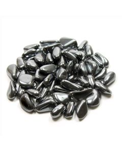 10-20mm Natural Hematite Tumblestone, Brazil (250g) NETT