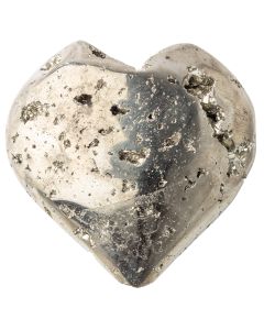 Pyrite Heart 35-45mm, Peru (1pc) NETT