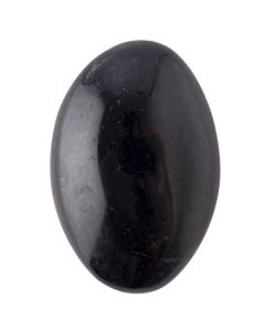 Black Tourmaline Palmstone approx 45-50mm, Madagascar (1pc) 
