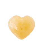 Golden Healer Quartz Puff Heart 25-30mm, India (1pc) NETT