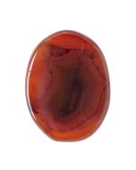 Carnelian Worry Stone, India approx 3-4cm (1pc) Nett