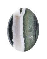 Green Sardonyx Worry Stone, India (1pc) NFD