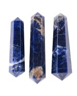 Sodalite DT Points, India (3pcs) NETT