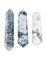 Tree Agate DT Point, India (3pcs) 