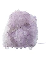 Amethyst Druze Lamp Small, USB LED Fitting (1pc) NETT