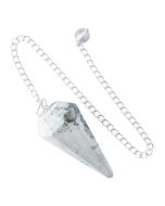 Green Sardonyx Pendulum with 6" Chain (1pc) NETT