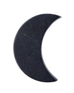 Shungite Pendant Moon 30-35mm (1pc) 
