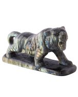 Labradorite Tiger Carving 5.75x2.5x1.5", China (1pc) NETT