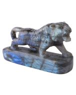Labradorite Tiger Carving 3.75x2.5x1.25" (1pc) 