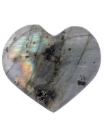 Labradorite A Grade Mini Heart, Madagascar (1pc) NETT