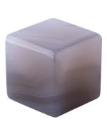 Grey Agate Cube 20mm (1pc) NFD