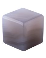 Grey Agate Cube 20mm (1pc) NETT