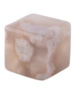 Flower Agate Cube 20mm (1pc) NFD