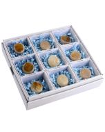 Golden Healer Quartz Dragon Egg in Gift Box, Madagascar (9pc) NETT