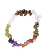 7.5" Chip Bracelet Chakra 7 Colour (1 Piece) NETT