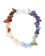 7.5" Chakra Chip Bracelet (1pc) NETT