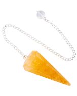 Golden Healer Quartz Pendulum With 6" Chain (1pc) NETT