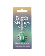 Libra, Green Aventurine Birthstone Keyring (6pcs) NETT