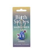 Sagittarius, Sodalite Birthstone Keyring (6pcs) NETT