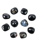 Gemini, Black Onyx Birthstone Tumblestone (10pcs) NETT