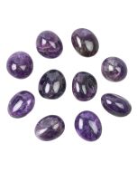 Pisces, Amethyst Birthstone Tumblestone (10pcs) NETT