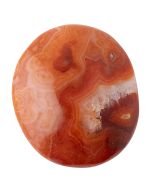 Carnelian Palmstone approx 45-50mm, Madagascar (1pc) NETT