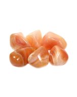 Carnelian Banded South African Shape (100g) 30-40mm Lrg tumble NETT