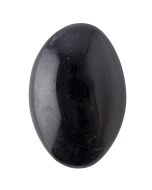 Black Tourmaline Palmstone approx 45-50mm, Madagascar (1pc) 