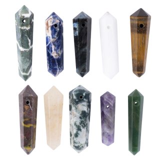 Double Terminated Points with Hole Mixed (10pcs) NFD