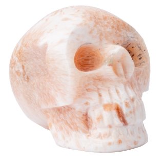 Pink Scolecite Skull 50-55g, India (1pc) 