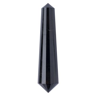 Black Tourmaline Vogel DT Point 100-110mm India (1pc) NFD