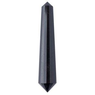 Black Tourmaline Vogel DT Point 110-120mm, India (1pc) NETT
