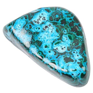 Malachite/Chrysocolla polished freeform 250g-300g (1pc)