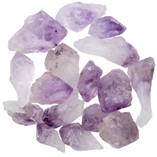 Amethyst Points Rough 2-4cm, Brazil (100g) 