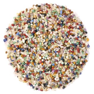 Crystal Tumblemix, Natural Stones 5-10mm (Brazil) (KGS)